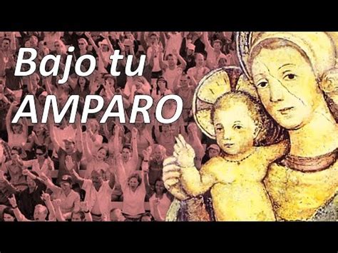 Bajo tu AMPARO Madre del Huerto canción YouTube