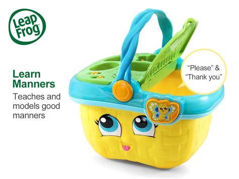 Shapes And Sharing Picnic Basket™ Yellow Vtech Electronics Hk Limited