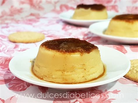 Flan De Galletas Sin Az Car Al Microondas Dulces Diab Ticos