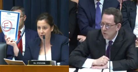 Elise Stefanik Gets Into Heated Exchange With College President