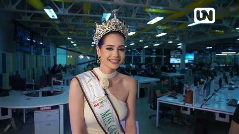 Maria Fernanda Beltrán Miss Grand México se prepara en Venezuela para