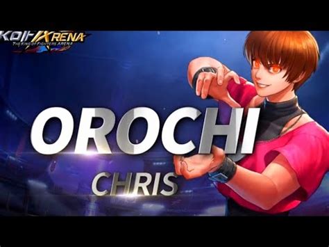 Kof Arena Orochi Chris Skills Set Introduce Netmarble King Of Fighter