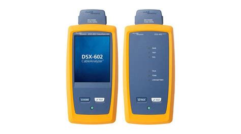 DSX 602 INT Fluke Networks Kit Tester Per Cavi CableAnalyzer Con Wi