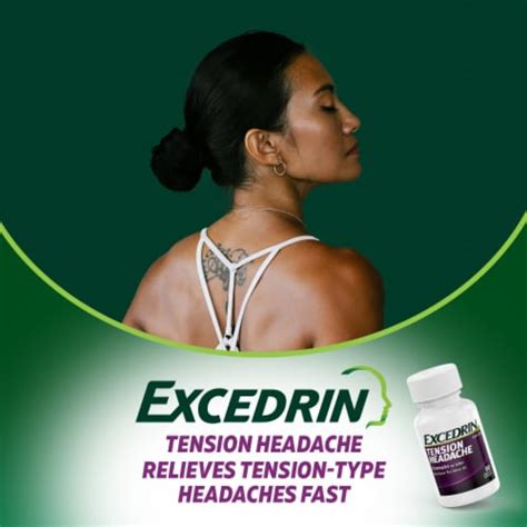 Excedrin Tension Headache Acetaminophen Caplets Ct Smiths Food