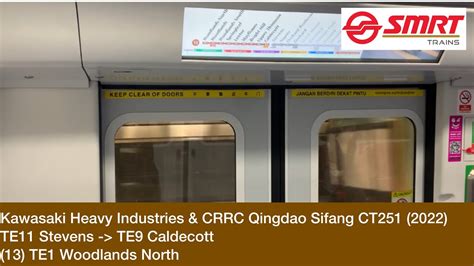 Smrt Trains Tel Kawasaki Crrc Sifang Ct Stevens To