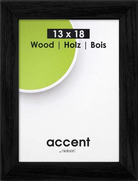 Nielsen Accent Magic 13x18 Hout Zwart 9732004 Bol