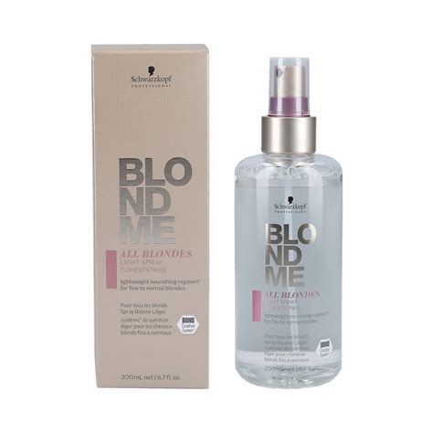 SCHWARZKOPF BLONDME ALL BLONDES Lekka odżywka w sprayu 200 ml