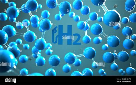 Hydrogen Gas H2 Molecule Banque D Image Et Photos Alamy