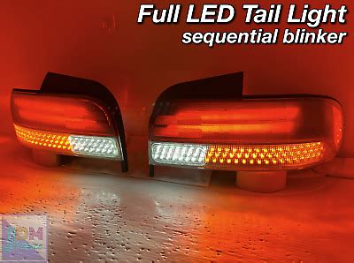 Jdm Subaru Impreza Gc Sedan Coupe Full Led Tail Light Sequential