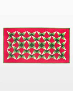 GO Christmas Stars Table Runner Pattern AccuQuilt