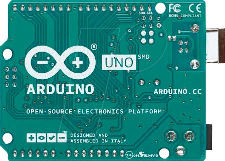 ARDUINO UNO: Arduino Uno, Rev. 3, ATmega328, USB at reichelt elektronik