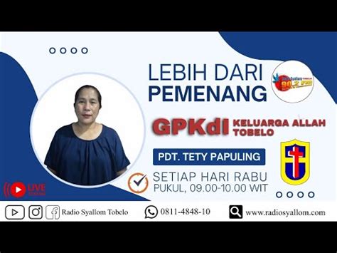 Lebih Dari Pemenang Pdt Jeffry Gandasuli Dpw Muki Maluku Utara