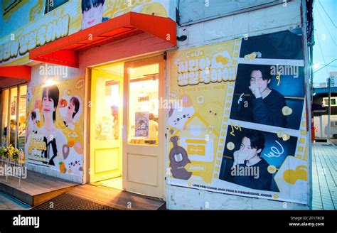 BTS Jimin S Birthday Oct 7 2023 A Cafe Decorated To Celebrate BTS