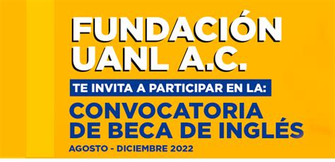 Convocatoria de Becas de Inglés Fundación UANL