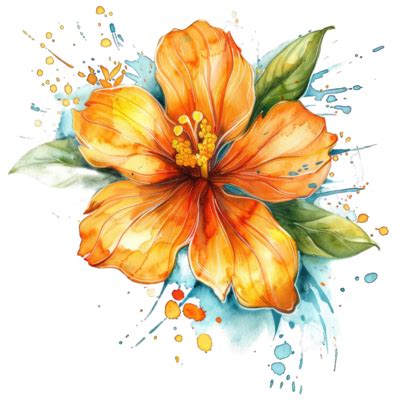 Flower Paint PNGs for Free Download