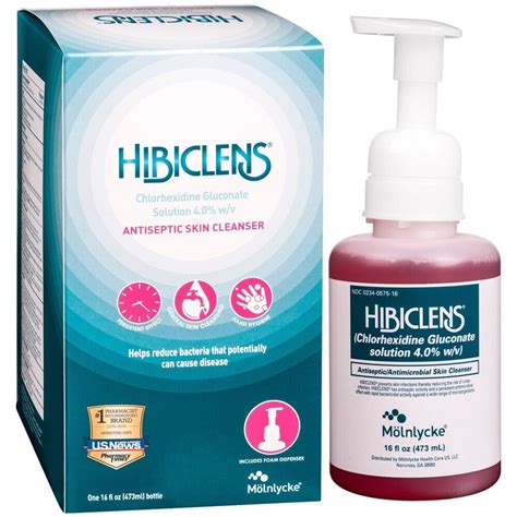 Hibiclens Chlorhexidine Gluconate Solution Antiseptic Skin Cleanser