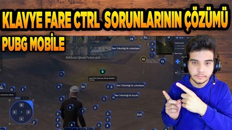 Gameloop Klavye Fare Ctrl Sorunlarinin Z M Pubg Mob Le Youtube