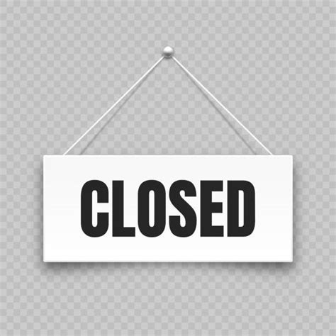 Bar Closed Sign Stock Vectors Istock
