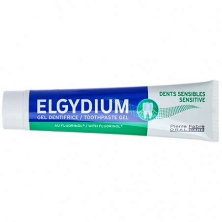 Elgydium Toothpaste Sensitive Teeth Gel Tube 75ML