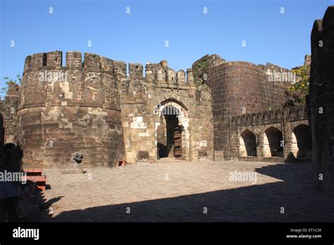 Devgiri Fort Daulatabad Aurangabad Maharashtra India Stock