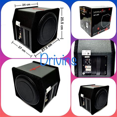 Jual Subwoofer Basstube Kotak Aktif Dual Skeleton Skt L D Inch