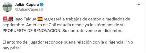 América Movería El Mercado De Fichajes Con Una Recordada Figura De La