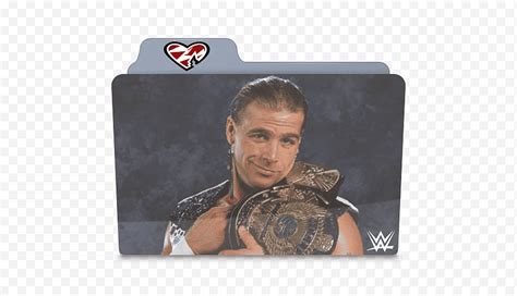 Icono De Carpeta De Wwe Shawn Michaels Png Klipartz