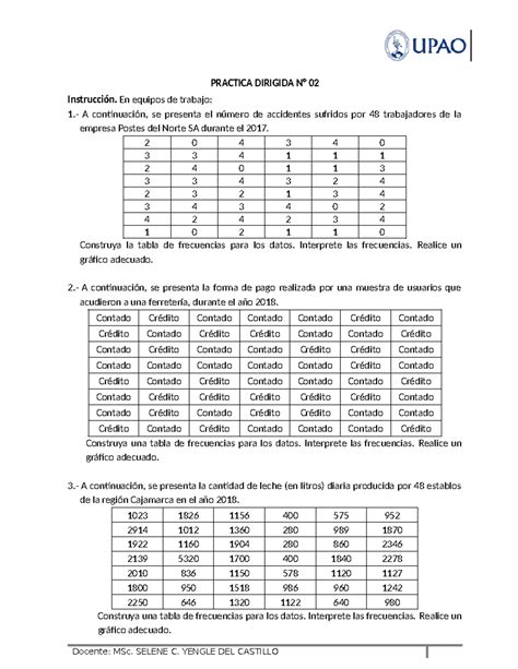 S Practica Dirigida Bioestadistica Obst Practica Dirigida N