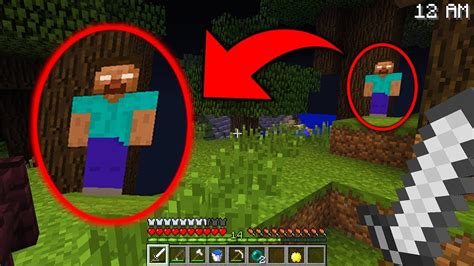 Actual Proof That Herobrine Is Real In Minecraft Herobrine Survival