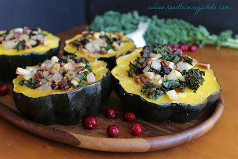 Vegan Paleo Stuffed Winter Squash Road To Living Whole