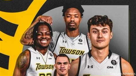 Towson Selected As Unanimous Preseason Favorite In Caa Mens Basketball