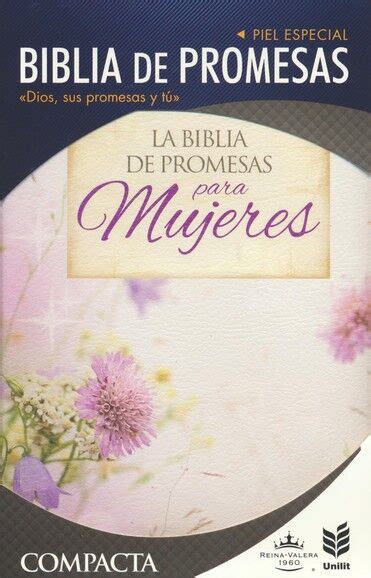 Biblia De Promesas Para Mujeres Tama O Compacto Con Cierre I Piel