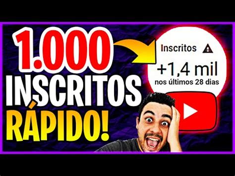 COMO CONSEGUIR OS PRIMEIROS 1000 INSCRITOS Em APENAS 28 DIAS 9 DICAS