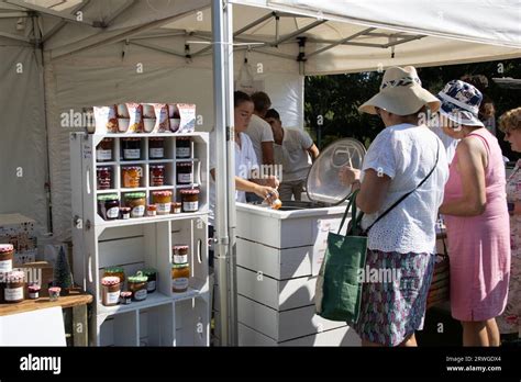 Horticulturist Enthusiasts Stop At The Bonne Maman Quality Conserves Producer During The Hot