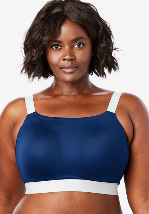 Moderate Impact Sport Bra By Comfort Choice Plus Size Sports Bras