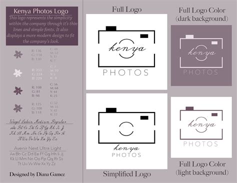 Logo Style Guide – Diana Gamez Design