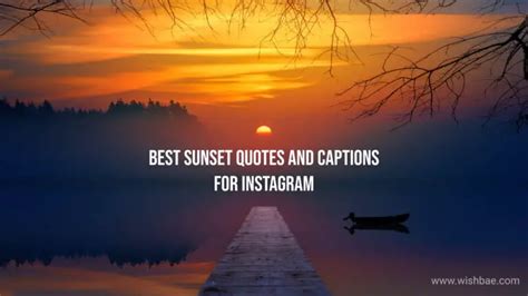 2024 Best Sunset Quotes And Captions For Instagram