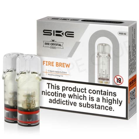 Fire Brew Ske Crystal Plus Prefilled Pod Pack Of Two For