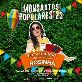 Tickets For Rosinha I Monsantos Populares