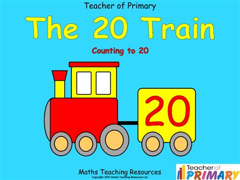 The Train Counting To Powerpoint Maths Counting