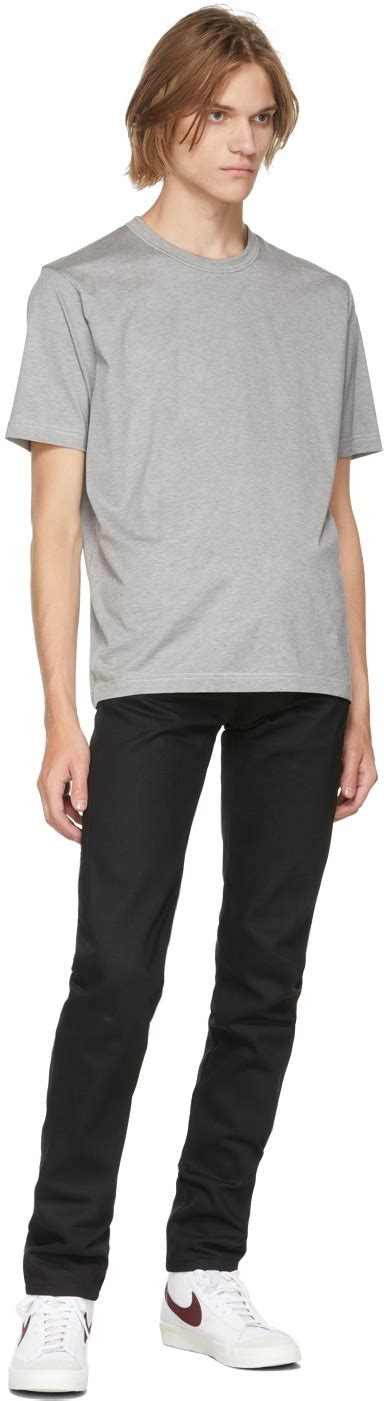 Naked Famous Denim Black Selvedge Super Guy Jeans Naked And Famous Denim