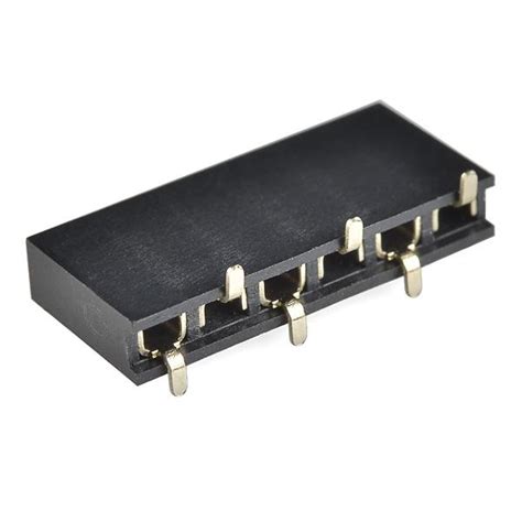 Header 6 Pin Female SMD 0 1 Opencircuit