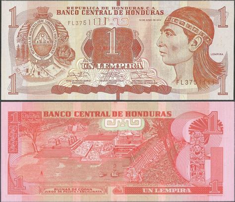 Ebanknoteshop Honduras P B Lempira