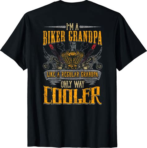 Amazon I M A Biker Grandpa Motorcycle Papa Pawpaw Granddad Pop Pop