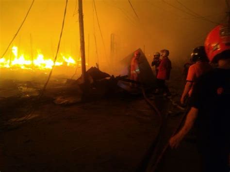 Sijago Merah Hanguskan Satu Rumah Warga Di Rapak Lambur