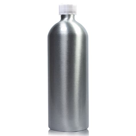 Ml Brushed Aluminium Bottle With Mm Neck Ideon Co Uk