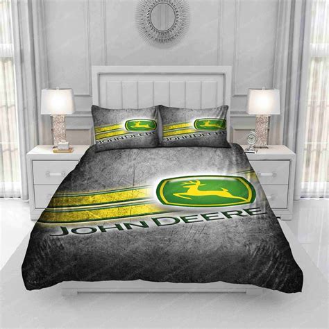 John Deere Logo Bedding Sets Bed Sets Duvet Cover And Pillow For Bedroom