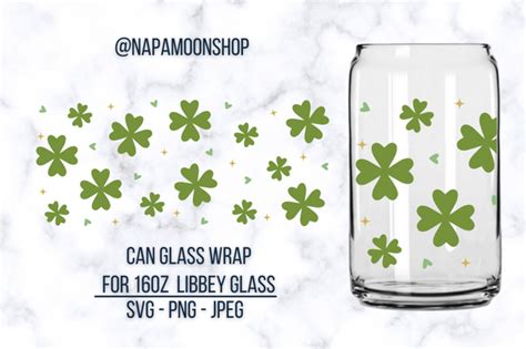 Four Leaf Clover For Libbey Oz Graphic By Napamoonshop Creative Fabrica