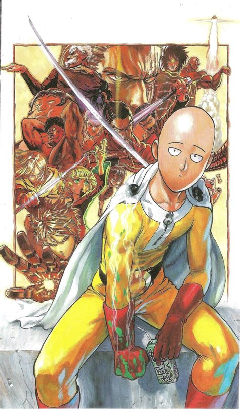 One Punch Man Saitama character painting #manga #Saitama One-Punch Man ...