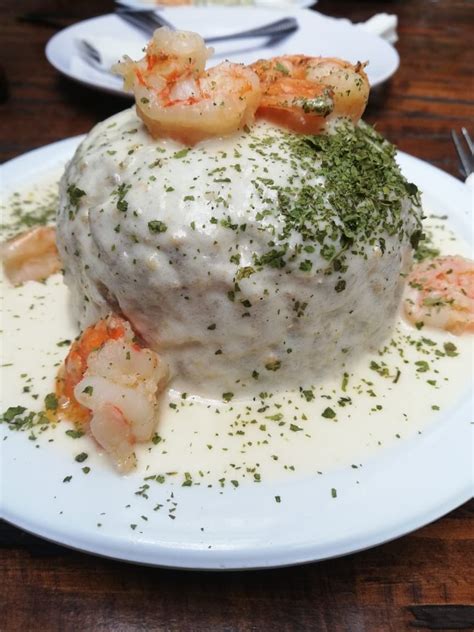 Mofongo Con Camarones A La Crema Recetas De Comidas Faciles Comida Recetas De Comida